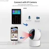 Alarm systems PG-109 Smart Alarm System WIFI GSM Burglar Home Security With Temperature and Humidity Function Smart Life YQ230926