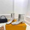 2023-Latest Brand Shoes V-shaped Thick Heel Short Boots Classic Versatile Casual Shoes Fashion Boots