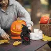 Decorazioni da giardino Statua del drago di Halloween Ornamento Decorazione Figurine in resina per la casa Statue da esterno Artigianato da tavolo gotico