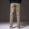 Męskie dżinsy 2023 Autumn Slim Fit Cotton Stretch Casual Pants Fashion Busines