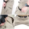 Pantalones para hombres Pantalones de carga tácticos Hombres al aire libre impermeable SWAT Combate Militar Camuflaje Pantalones Casual Multi Bolsillo Pantalones Hombre Trabajo Joggers 230925