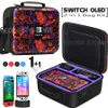 Overige Accessoires Nintend SwitchOLED Scarlet Violet Thema Draagtas Hard Cover Shell Opslag Schoudertas voor Nintendo Switch OLED Accessoires 230925