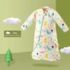 Slaapzakken Lente Herfst Slaapzak Voor Baby Puur Katoen Pyjama Voor geboren Baby Jongens Meisjes Kleding 0-5T Anti-Kick slaapzak 230926