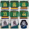 Top Movie Mighty Green Ducks Jerseys 96 Charlie Conway 99 Adam Banks 66 Gordon Bombay 44 Fulton Reed 33 Greg Goldberg 21 Dean Portman Ed Jersey Mens