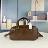 Miui Womens Handbag Arcadie Totes Bags Luxury Designer Vintage Leather Small Handbags Crossbody Bowling Bag