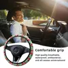 Steering Wheel Covers Floral Car Cover Anti-Slip Sweat Absorbing Cushions Comfort Grip