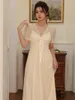 Women's Sleepwear Women Female French Nightgowns Summer Ruffles Sexy Nighty Dress Mesh Sweet Fairy Victorian Pajamas Homewear