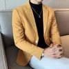 Männer Anzüge 2023 Anzug Jacken Plus Größen M-5XL Slim Fit Business Casual Jacke Mode Top Blazer Masculino Veludo Kleidung