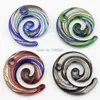 Pendentif Colliers En Gros 12 pcs/lot Unique Zélande Hameçon Lampwork Murano Art Verre Perlé Charms Collier SENHUA MC21