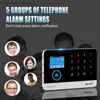 Sistemi di allarme PG103 Tuya Wifi GSM Sistema di allarme di sicurezza domestica intelligente con rilevatore di movimento 433 MHz Sirena solare wireless Supporto Controllo app Alexa YQ230926