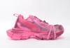 Designerskor Stylish New Women's Running Shoes Outdoor Profile Andningsbara dämpade löparskor Sneakers Bourgogne Pink 35-41