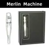 Máquina de tatuaje Original Merlin maquillaje permanente lápiz de cejas con agujas y enchufe Kit cosmético de maquillaje 230926