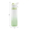 Bouteilles d'eau 700ml Bouteille de pulvérisation de grande capacité Portable Sport Pichet Mignon Boire en plastique sans BPA Boisson