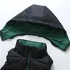 Gilets pour femmes col montant 2023 automne hiver décontracté lâche coton gilet manteau grande taille mode femme débardeur veste 4XL