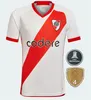 23/24 River Plate Fußballtrikots 2023 Zuhause M. BORJA M.SUAREZ LANZINI Trikot DE LA CRUZ ALIENDRO PEREZ PALAVECINO BARCO Fußballuniform