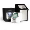Boîtes de montres pour le ciel et la terre, étui d'affichage, marque indépendante, emballage, transport, Logo personnalisé gratuit