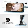 Xiaomi 13T Redmi 13c 4G 5G Note 13 Pro Plus Samsung A55 CAT CLOUND SUN FLUND COVER ANIMALID CARD CARD CARD SLOT HOLDER BOOK POUch