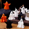 Candles Halloween 3D Ghost Silicone Candle Mold Multi Style Spectre Soap Resin Mould Chocolate Cake Decor Painting Plaster Festival Gift T230926