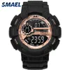 SMAEL Orologi sportivi Cinturino mimetico SMAEL Orologio da uomo 50 m Impermeabile Top S Shock Orologio da uomo LED 13662366