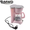 DMWD – Machine à café expresso électrique semi-automatique, Mini 0,6 l, Moka goutte à goutte, Machine de brassage de café américain, théière, chaudière