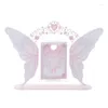 Frames Acrylic Rotatable Butterfly Picture Frame Postcard Pocard Display Stand For Home Bedroom Dormitory Decoration Dropship