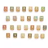 Charms Custom Personality Numbers Letters Name Cube Pendants Necklaces for Men Hip Hop CZ Stone Bling Iced Out Rapper Jewelry 230925