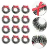 Decorative Flowers 20 Pcs Outdoor Table Decor Decorations Mini Garland Toy Small Artificial Miniature Landscape House Home Plastic