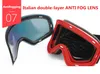 Lunettes de plein air RBworld lunettes de ski avec lentille magnétique double couche aimant ski antibuée UV400 Snowboard hommes femmes lunettes 230926