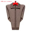 Men's Sweaters Arrival Fahsion High Quality 100% Pure Cashmere Sweater Cardigan Men's Thickened Jacket Size XS S M L XL 2XL 3XL 4XL 5XL 230923