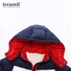 Rompers Ircomll Fashion Baby Winter Autumn Clothes born infant Jumpsuit Inside Fleece Rompers Autumn Overalls Children Outerwear 230925