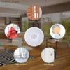 Alarmsysteme Tuya Smart WiFi+RF Hub einstellbare Sirenenalarmsystem Alexa Sprachbefehlsbefehl Set Modus App Steuertürsensor Key FOB DPK1 YQ230926