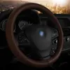 Steering Wheel Covers Cover Layer Cowhide Car Four Seasons Universal Authentic Leather Handle CD50 Q02