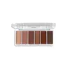 Eye Shadow 6 Colors Eyeshadow Palette Matte Pearlescent Lätt att bära ljusare naturligt långvarigt vattentätt makeup Cosmetic 230926