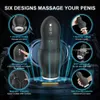 Masturbadores automáticos sugando máquina masculina oral vaginal pênis vibrador brinquedo sexual para homens masturbação copo boquete máquina masturbador para homens x0926