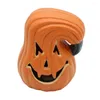 Candle Holders Pumpkin Lantern Ornament Fun Light Halloween Lanterns Glowing Decoration Lights Festival Luminous Pumpkins Statue