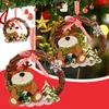 Decorative Flowers Merry Christmas Wreath Rattan Wreaths For Front Door Hanging Ornament Garland Indoor/ Outdoor House