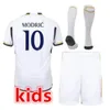 2023 2024 Real Madrids Bellingham Vini Jr Soccer Jerseys Kits Kits 23 24 Child Home Away Third Football Jersey Shirt Camisetas Futbol Maillot
