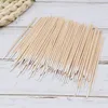 Cotton Swabs Disposable Swab Lint Free Micro Brushes Wood Buds Ear Clean Stick Eyelash Glue Removing Tool 230925