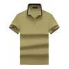 Camicia polo da uomo di marca Camicia firmata Camicia di alta qualità Camicia in cotone traspirante comoda con risvolto tuta da ginnastica taglia M-3XL