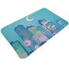 Carpets Classic Shoujo Skies 3D Soft Non-Slip Mat Rug Carpet Foot Pad Salior Moon Scenery Anime Background Buildings