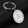 10p ring rostfritt stål Valknut nyckelring Viking Irish Knot Pagan Amulet Charm Ring Holder Pendant Bag Gift for Men Women321C