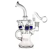 Glass beaker Bong Water Pipes With Dry Herb Bowl Water Pipe Straight tube dab rigs oil rig 14 mm joint