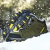 Designer dames heren platformlaarzen bont sneeuw wandelen hoge tops grijs bruin Militair groen dames heren outdoor Trainers sneakers