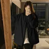 女性用ジャケット秋の風のパンチジャケット女性のゆるい男性と女性冬の冬の屋外登山スキー服