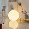 Nattlampor LED Ball Lamp luminous globe Light 3 Colors Dimble USB Raddar Belysningsarmaturer för heminredning Bedroom Foyer Living
