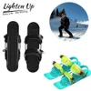 Snowboards Ski's Mini-skischaatsen voor volwassenen en kinderen voor sneeuw met verstelbare bindingen Skischoenen Snowboard Outdoor Korte skiboard Snowblades 230925