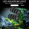 Grow Lights X7 Spina UE Doppia testa Super Bright LED Lampada per piante acquatiche Acquario Piante luminose Coltiva la luce Impermeabile Clip-on Lampada per acquario YQ230926