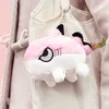 Pluszowe breloczki Śliczne kreskówki pluszowe brelkain Baby Róż Sharkitty Bieć kluczy Kawaii Plush Key Ring Bags Student Torby Bagaż wislarz 230925