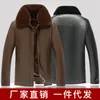 Men's Fur 2023 Biker Jacket For Men Jackets Clothing Leather Faux Coat