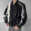 Herrenjacken High Street Y2k Streetwear Männer Kontrastjacke Top Modetrend Funktionelle Assault-Jacken Neutrales Originaldesign Reißverschlussmantel 230926
